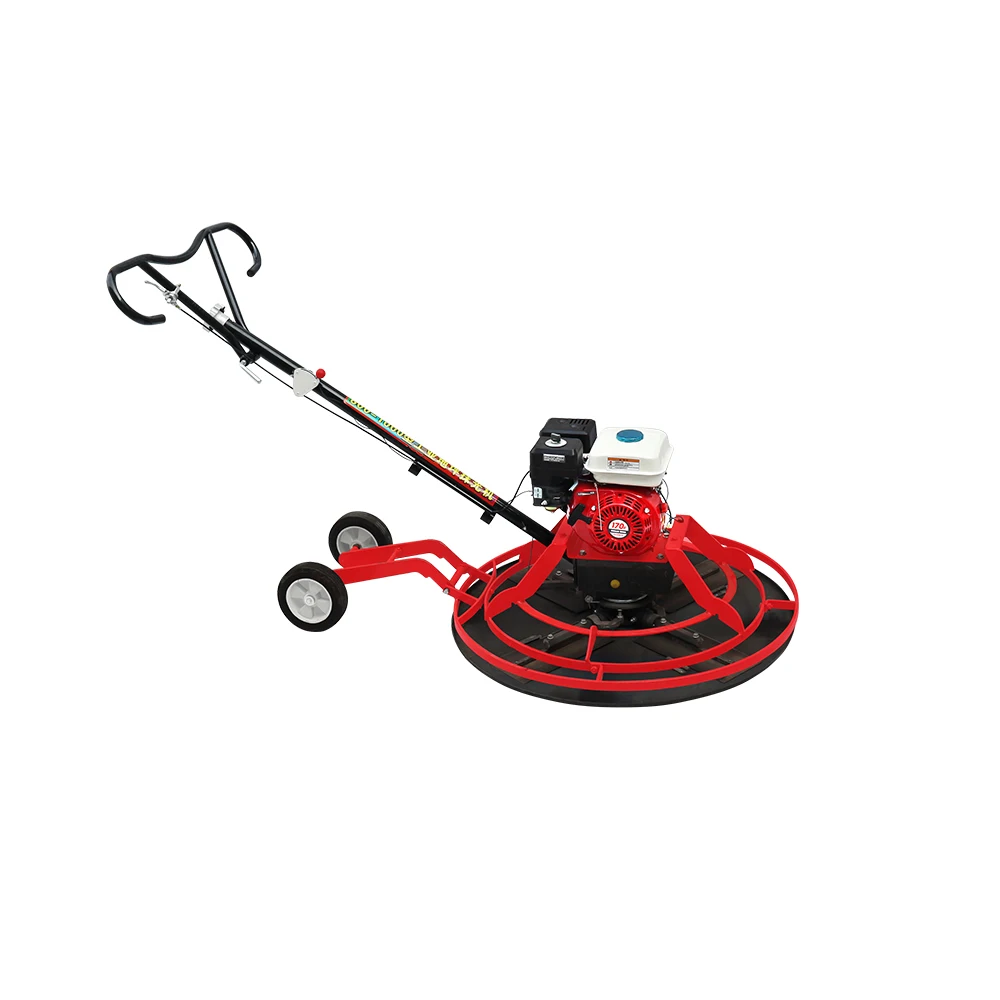 Hand Push Gasoline Trowel Petrol Powered Trowel Concrete Pavement Polisher