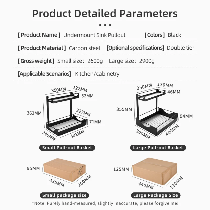 Custom-Made Stainless Steel Fruit Basket Kitchen Drawer Tool and Seasoning Basket for Organizing and Serving Dishes