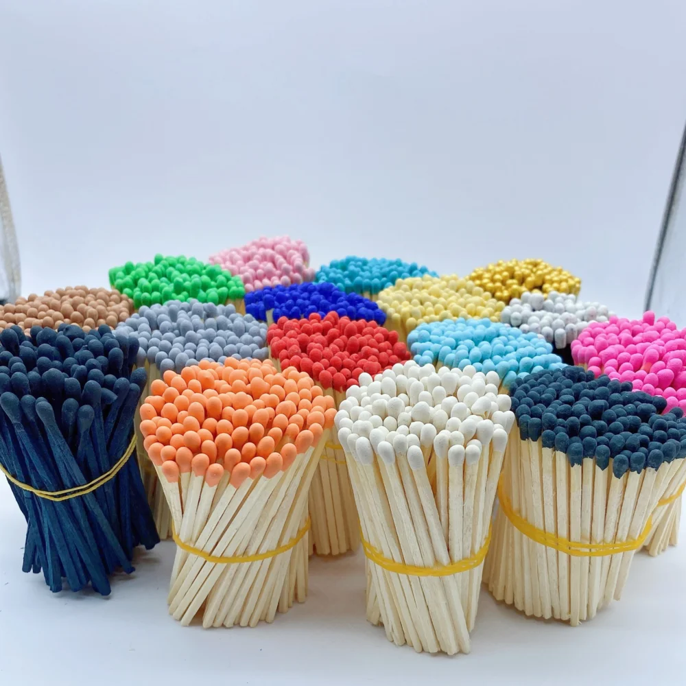 Factory Price safe Windproof matches accept custom sized colorful matches Bulk match sticks