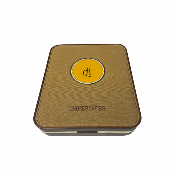 Leisure  Okoume   Piano Lacquer Cigarettes Cigaret Packaging  Wood  Cloth Cigar Humidor Storage Cabinet