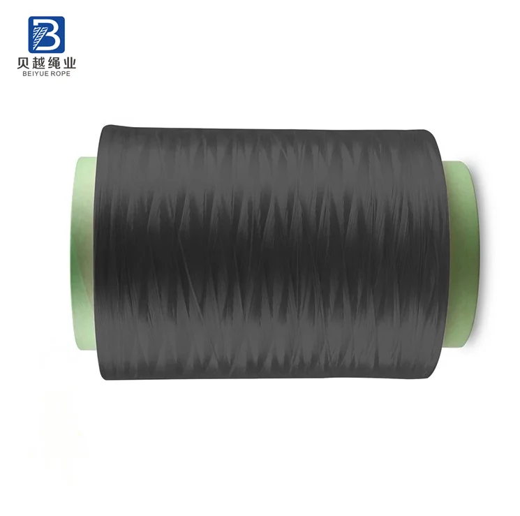 
High Strength UHMWPE Yarn anti-UV filament fibre yarn for anti-cutting cloth and vehical rope 