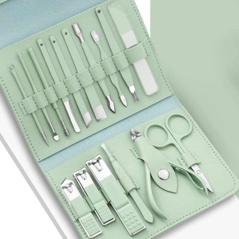 Free Sample professional nails care cutter clipper nail kit manicure tools set de manicure & pedicure set