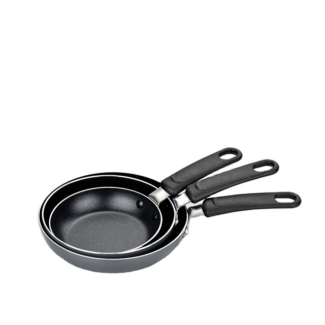 Высококачественная прессовочная алюминиевая сковорода с антипригарным покрытием полноразмерная дизайнерской ручкой для индукционной плиты