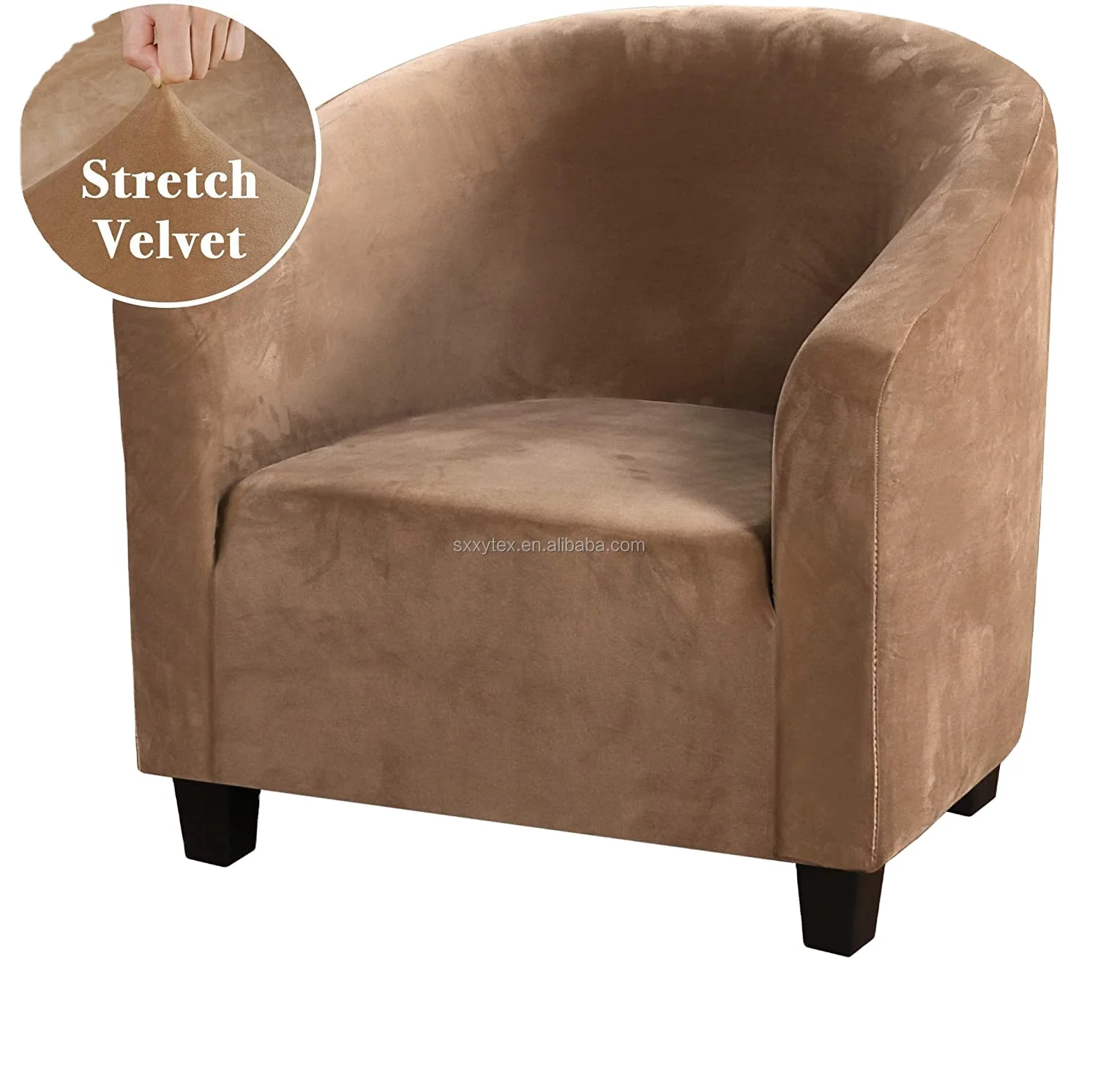 Club Chair Slipcover Soft elastic furniture  Stretch Tub Chair Cover and suitable for bar household club