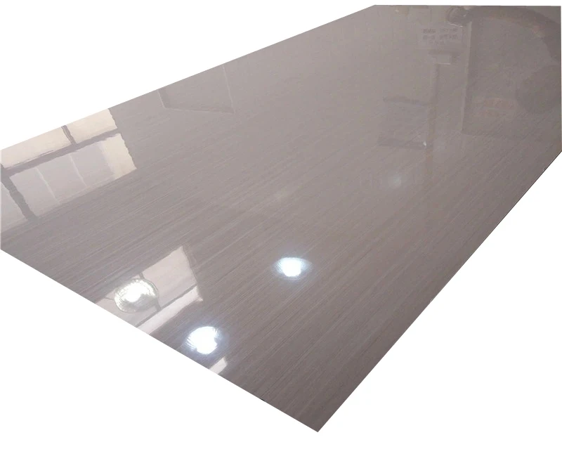 New design melamine laminated MDF slatwall panels high gloss