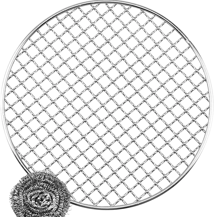 Нержавеющая сталь одноразовые барбекю гриль проволочная сетка