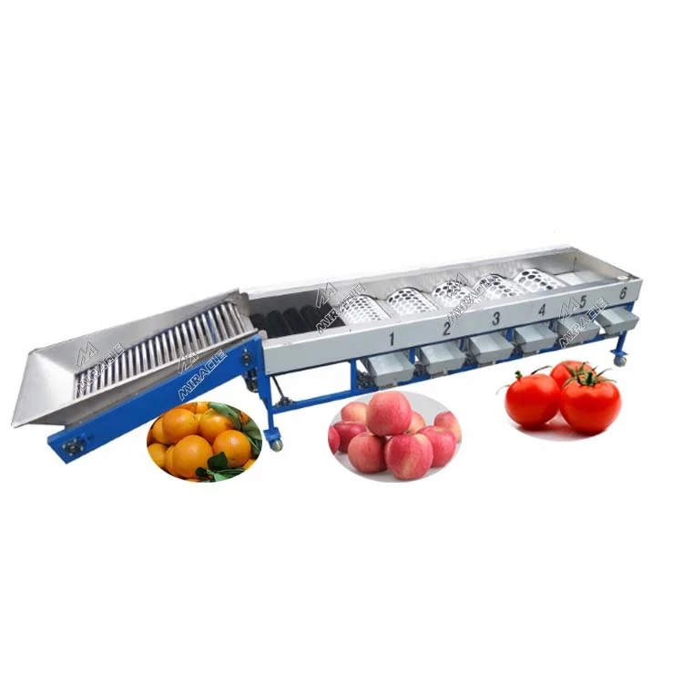 Orange sorting machine/ Tomato sorting machine / fruit and vegetable grading machine
