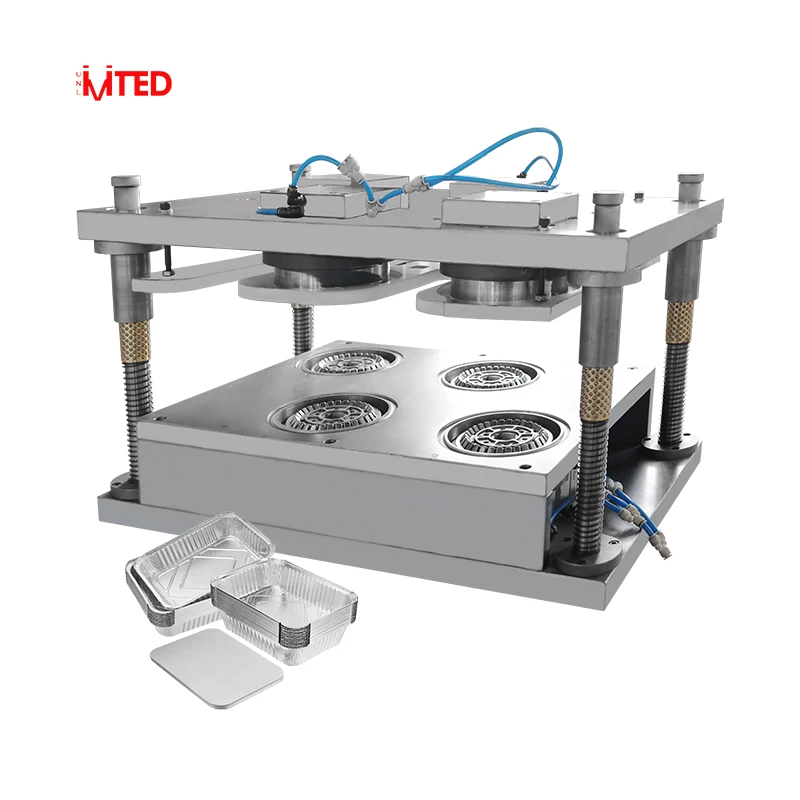 RZLH-MJ user-friendly delicatessen packaging aluminum foil food container hole punch steel stamping mold