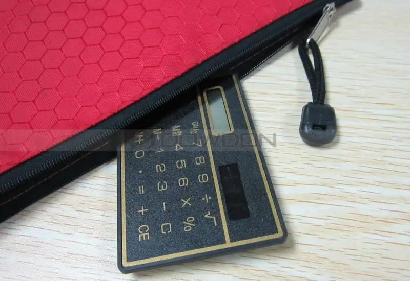 Credit Card Shape Solar Calculator