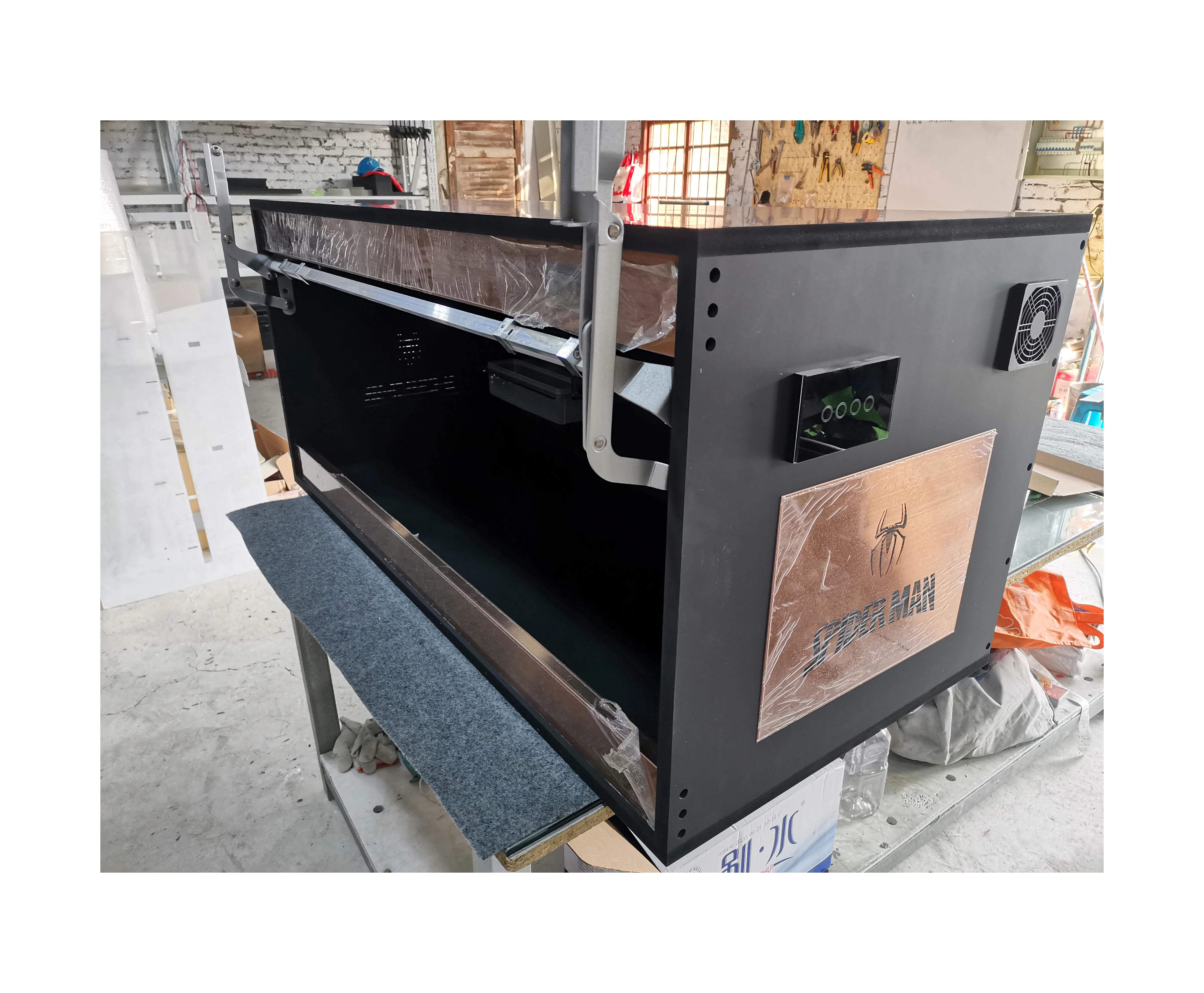 Custom size breathable Wi-Fi link smart fashion silver PVC reptile glass container cage