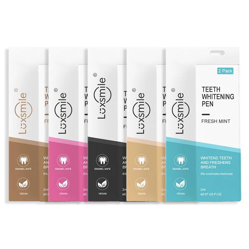 Wholesale Best Selling Professional Home sliver 24k Gold 16% 35% 44%Hp Non Peroxid Teeth Whitening Gel Pens With Custom Brand