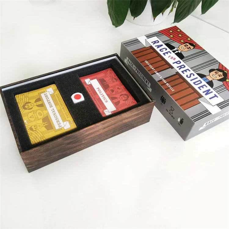 Custom printing Playing Game Cards Box Board game Box playing card packaging