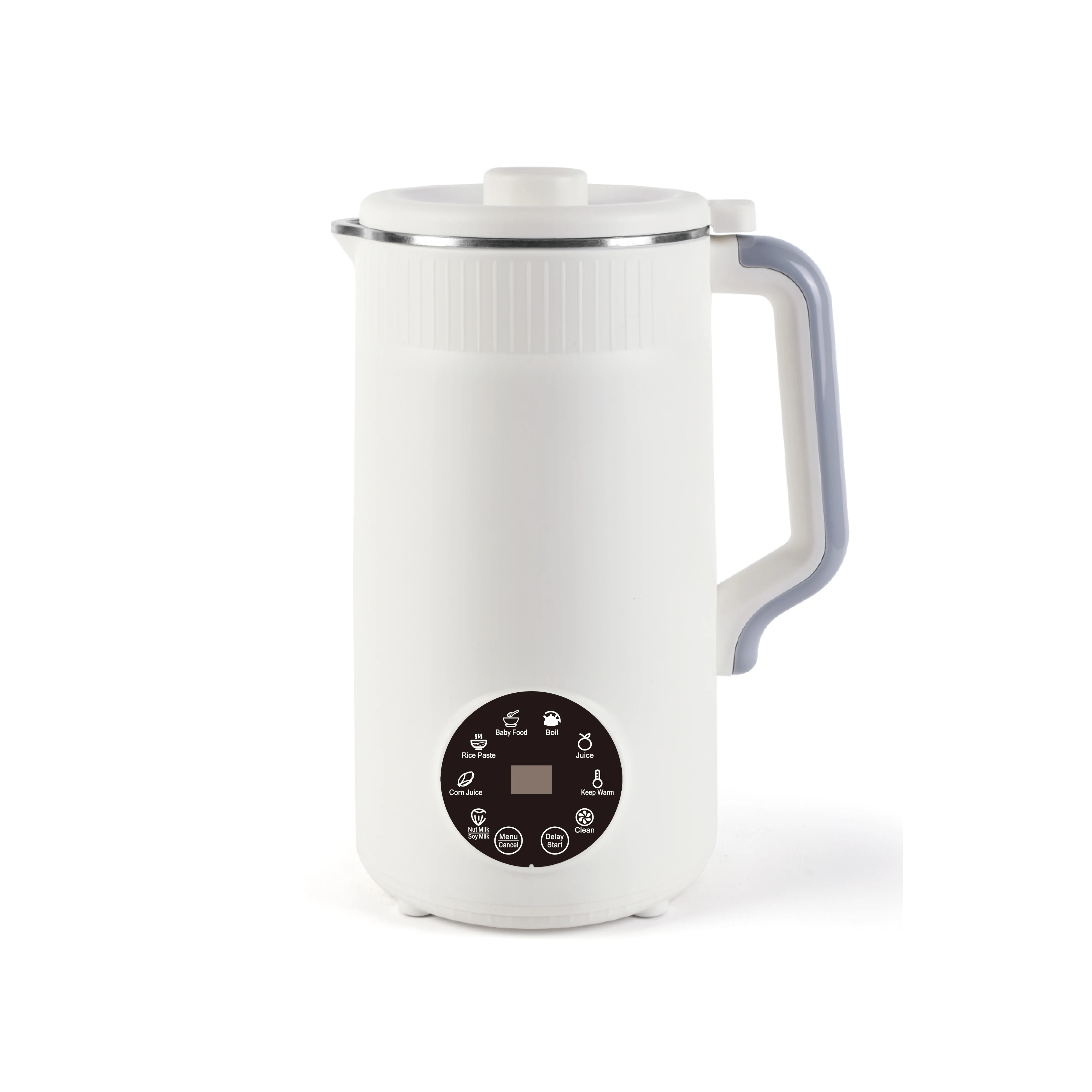 New Soybean Milk Making Machine No Soaking Filtering with 8 Modes and 12 Leaf Blades