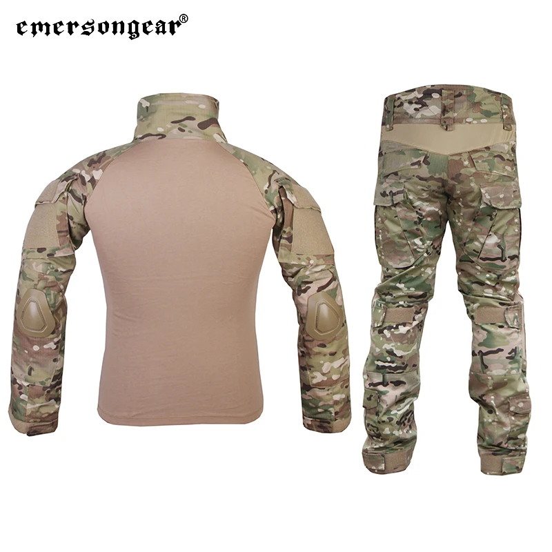Emersongear G2 военная Боевая форма костюм тактические боевые брюки рубашка боевая униформа камуфляжная