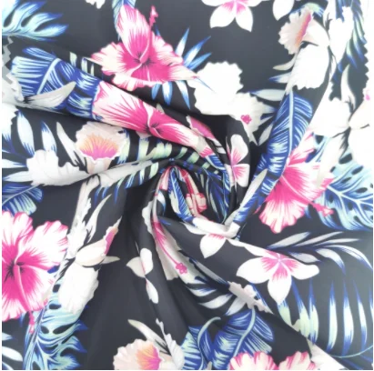 PE300 Custom Printed 300T Pongee Fabric 100%Polyester Suitable for Down Jacket, Coat, NO MOQ, 60gsm