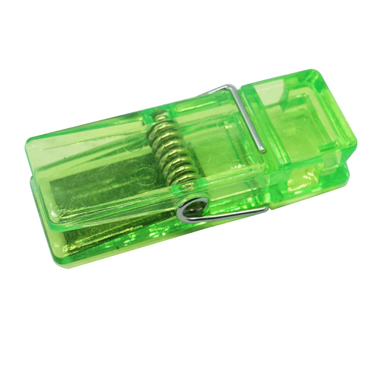 Wholesale plastic magnetic memo clip strong fridge magnet clip paper clip for kitchen