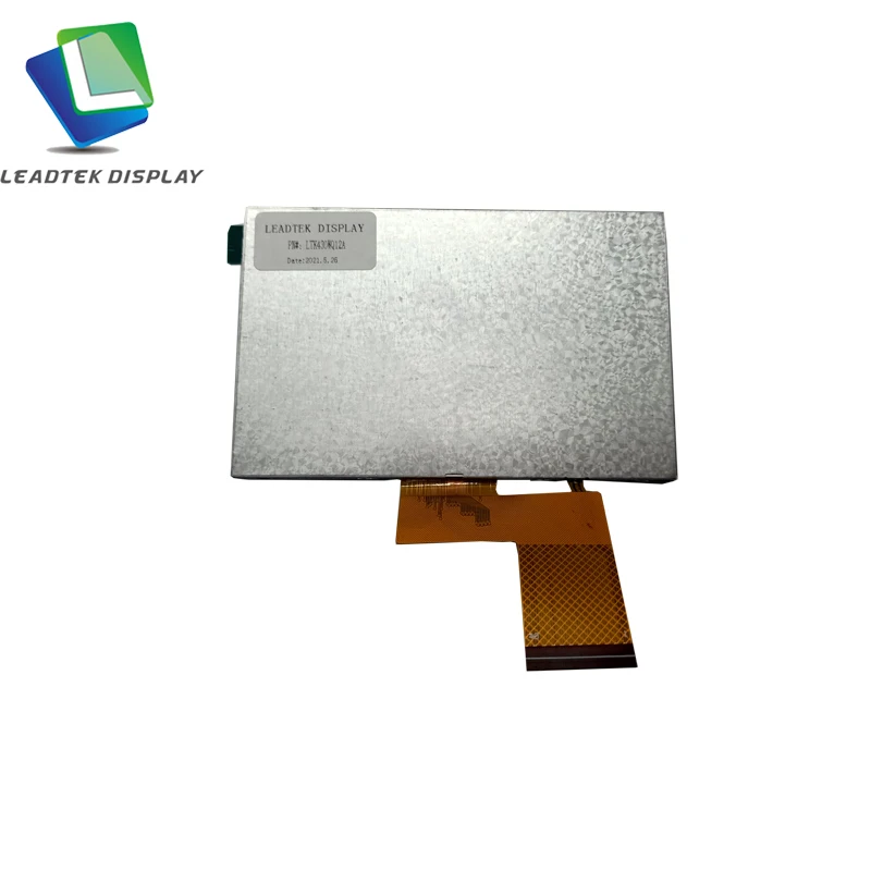 4.3 inch tft lcd screen 480(RGB)x272  RGB interface with 300nits TFT LCD display module