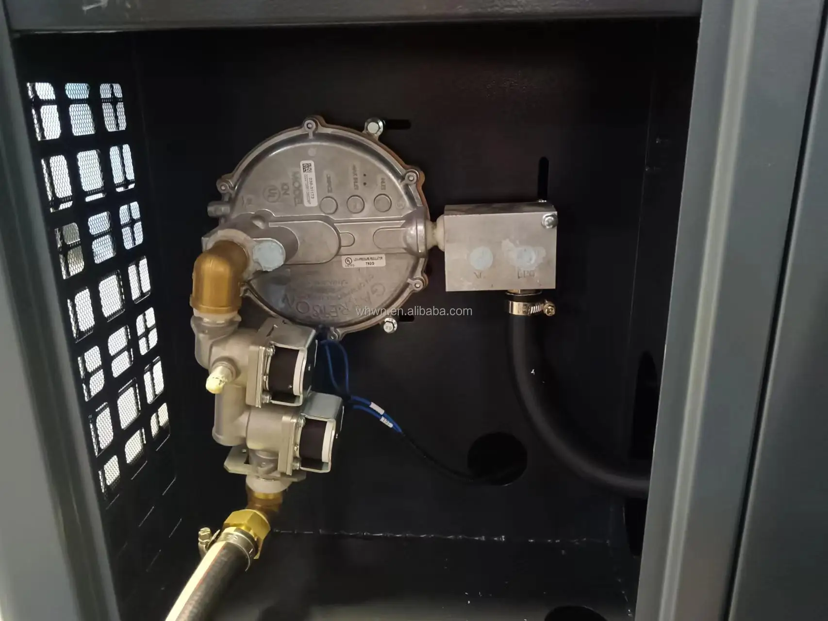 Portable Tractor Supply 20KW 30KW CNG Gas Genset Low noise single 3 Phase Dual Fuel Propane LPG Gas Generator set 20-50KVA
