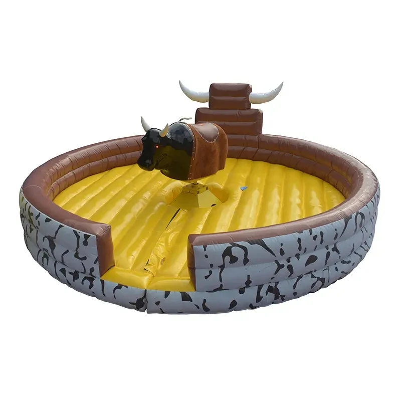 Indoor/Outdoor Electric Kids Mechanical Bull Ride Fiberglass and Steel Playground for Shopping Malls Available for Sale
