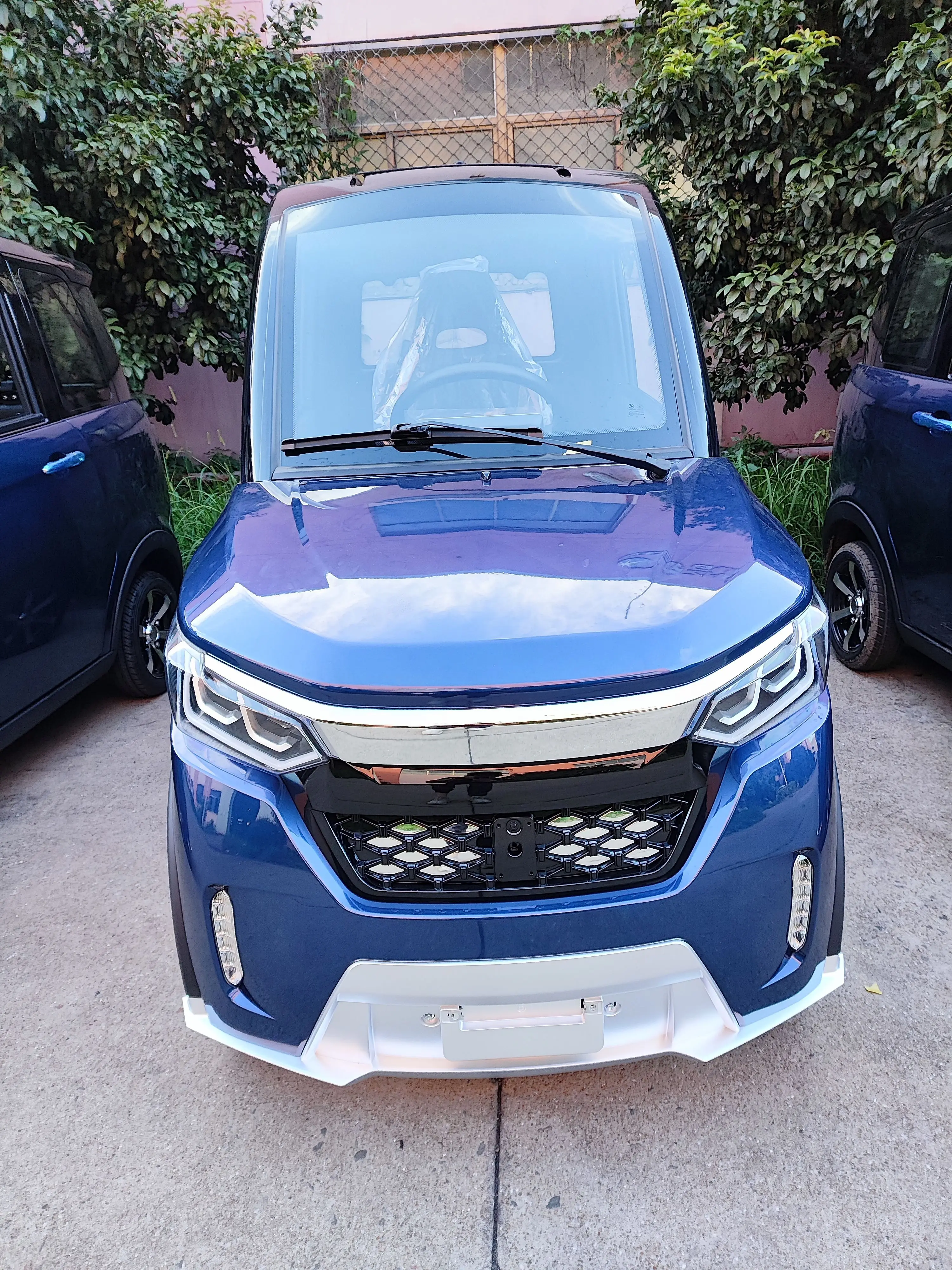 4 wheel  electric cargo car for adults pedal assist 	 electric mini car eec