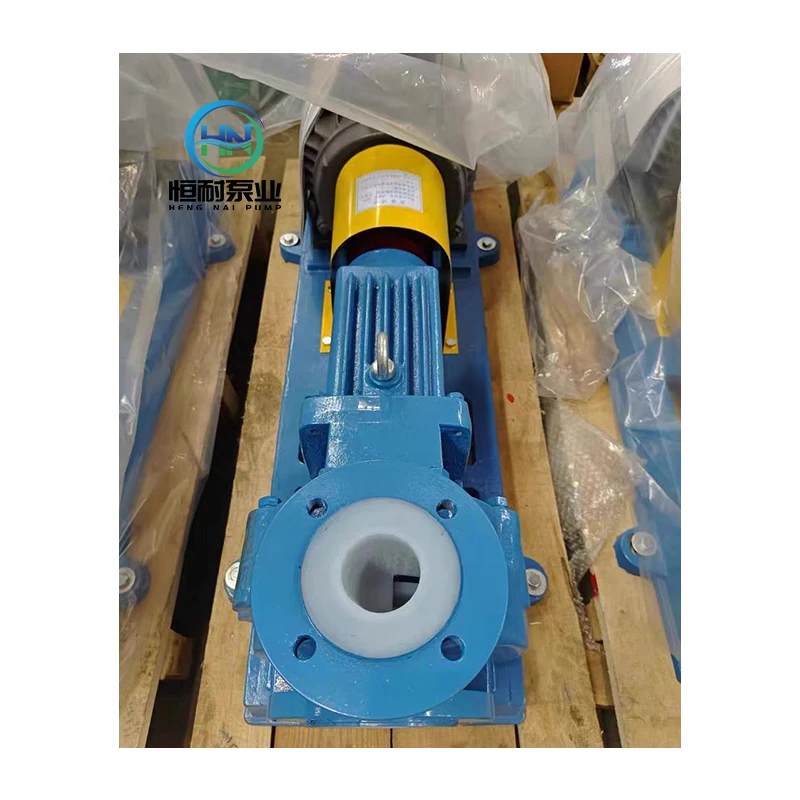 Spent Acid Resistant Electric Horizontal PVDF Lined Centrifugal Pump