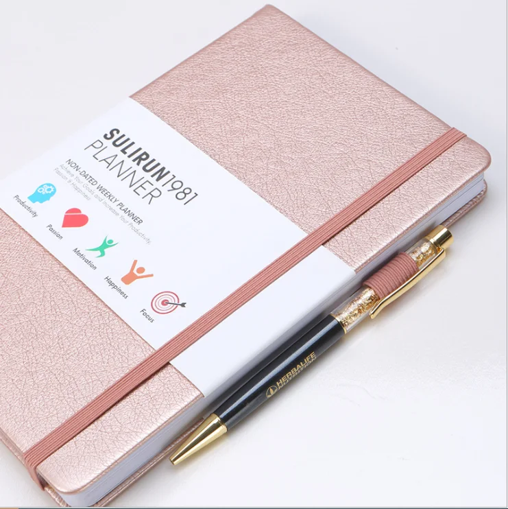 2023 New Arrival planner journal notebook hardcover 2021 diary A5 daily planner