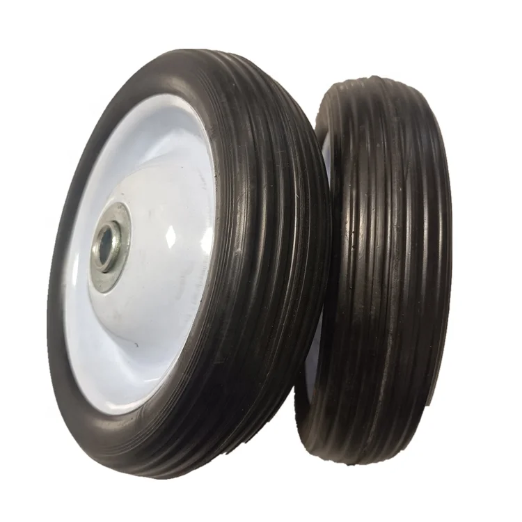 7' solid rubber wheel for mini agricultural machinery