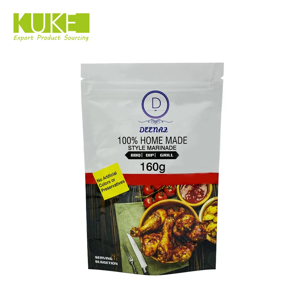 Custom Design Pouch Mylar  Spice Packaging Bags Spices And Teas Packing