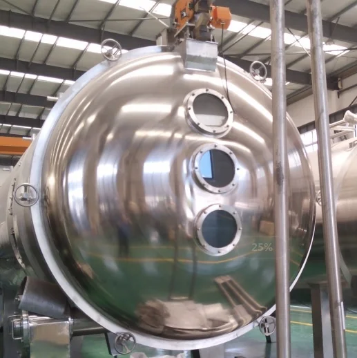 instant coffee production equipment belt dryer yeast production equipment industrial dryer CIP cleaning system low temperature