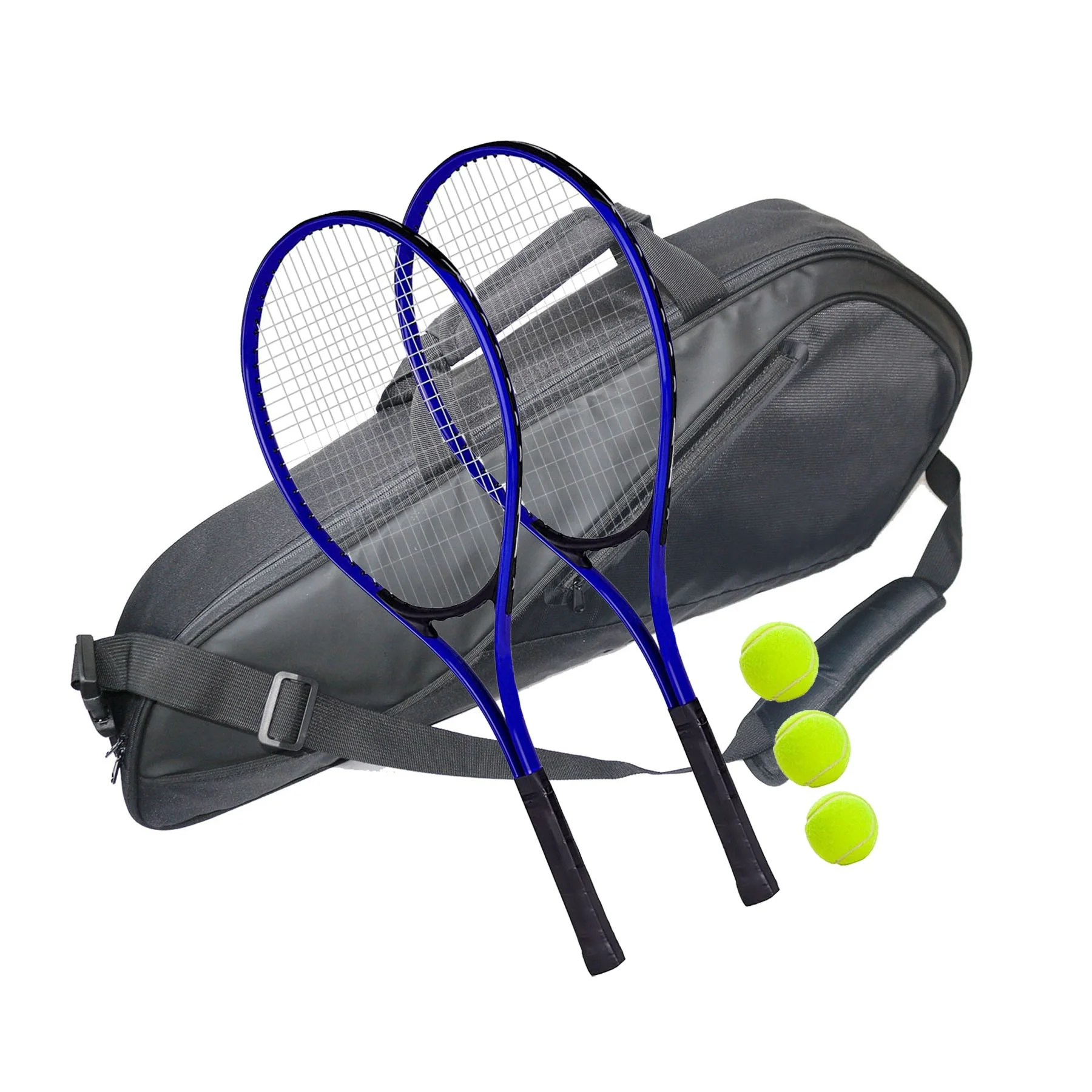 3 Racquet Tennis Bag Padded to Protect Rackets Oxford Badminton Tennis Racket Bag Single Shoulder Racket Bag