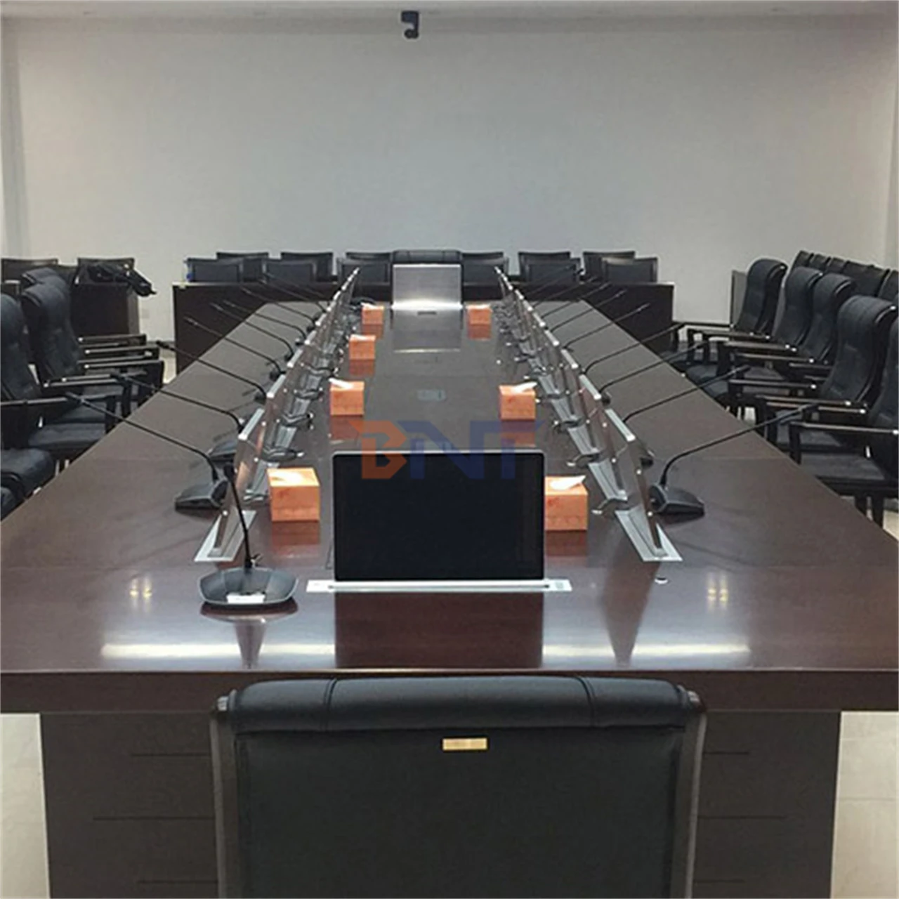 Hot Selling Desk Hidden Retractable Motorized Monitor Lift For Paperless Conference System Table