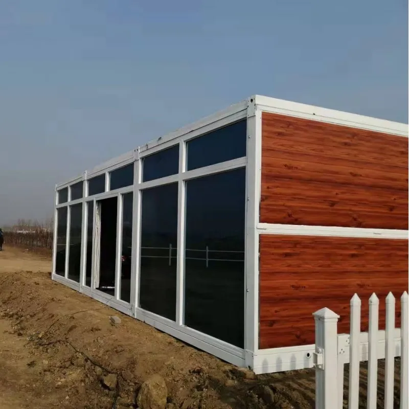Quick installation Customized Folding Prefab Homes Foldable prefabricated Container Office