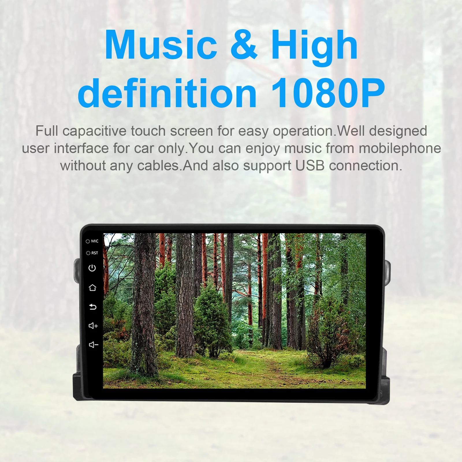 Touch Screen 1024 x 600 Quad Core for Suzuki Grand Vitara 2006-2013 GPS Navigation USB Player 9 inch Android Car Radio