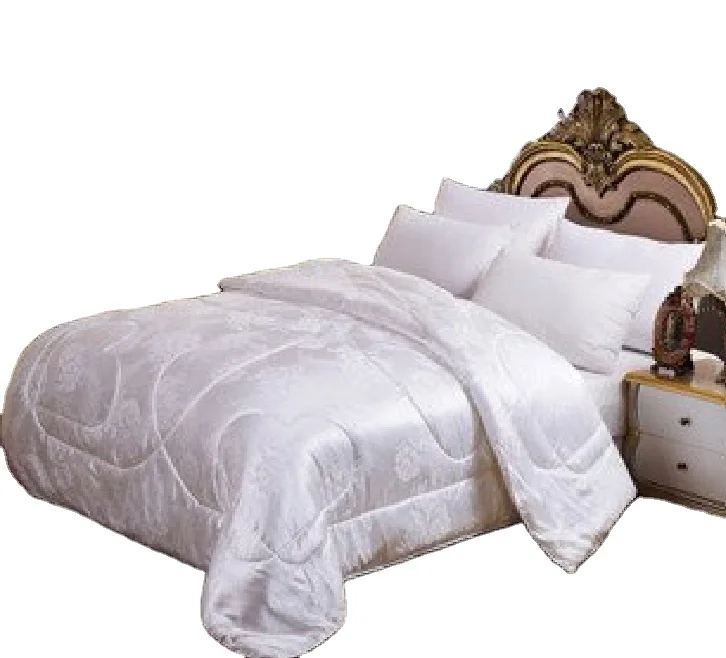 Big OEM Order Service High quality jacquard  100% mulberry silk quilt duvet inserts comforter suzhou