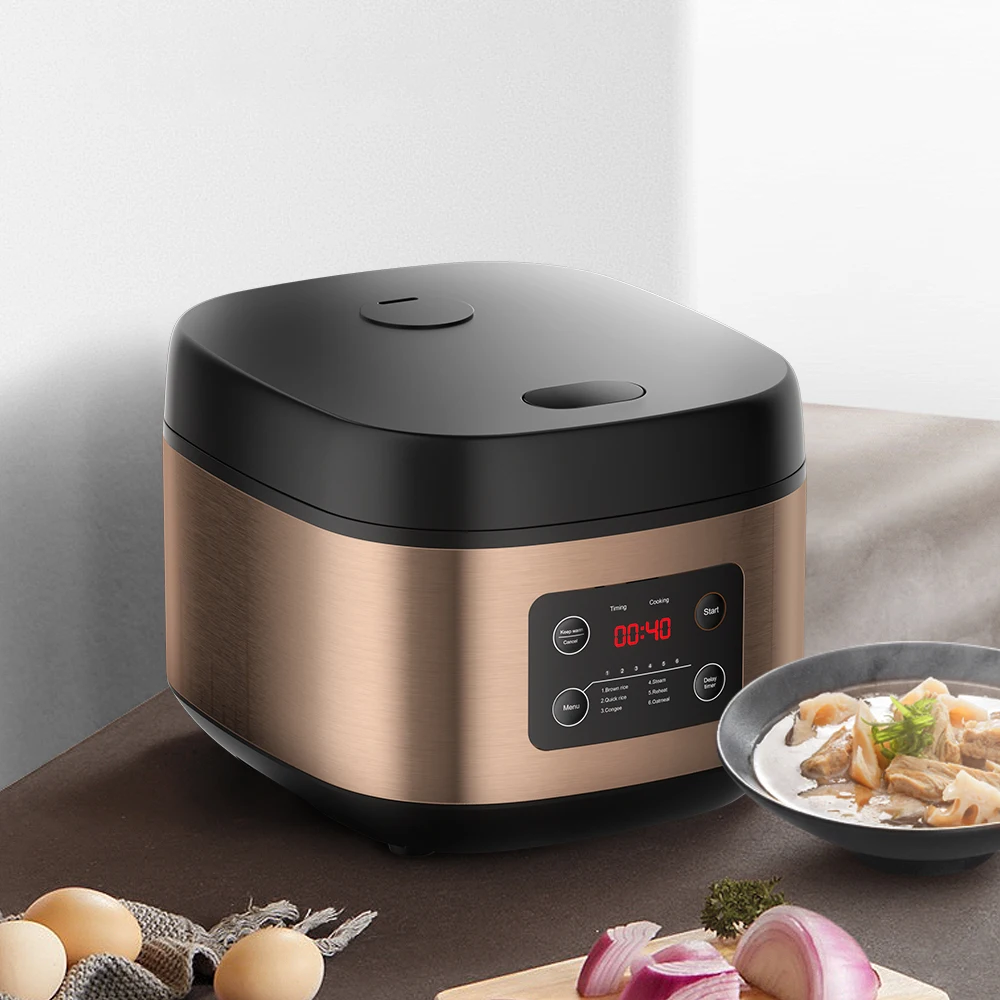 Newly Design Multi-functional Fast Medium 4L 5L Family Size Electric Rice Cooker