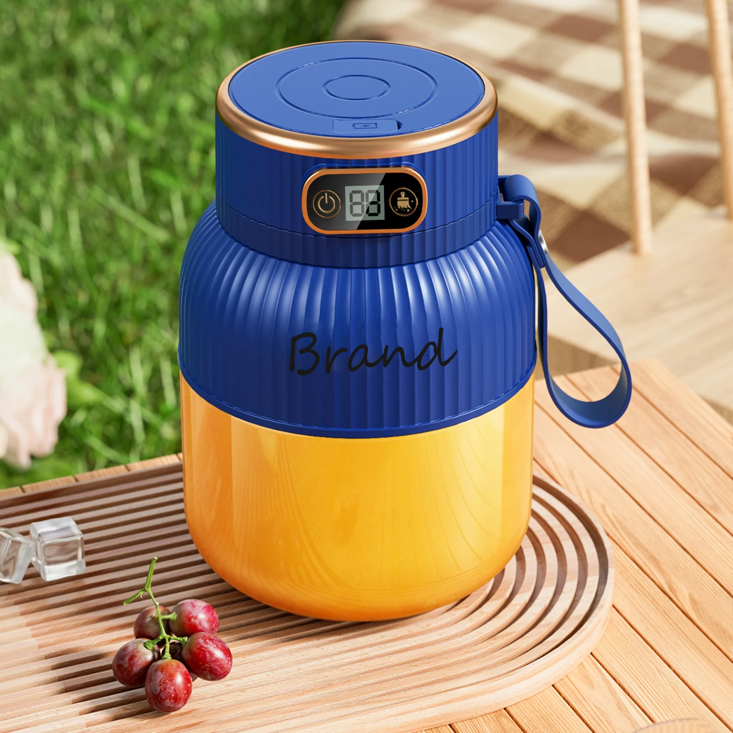 Fruit Juicer Cup USB Rechargeable Chopper Portable Mini Milkshake Blender Smoothie Mixer Citrus Lemon Juice Extractor