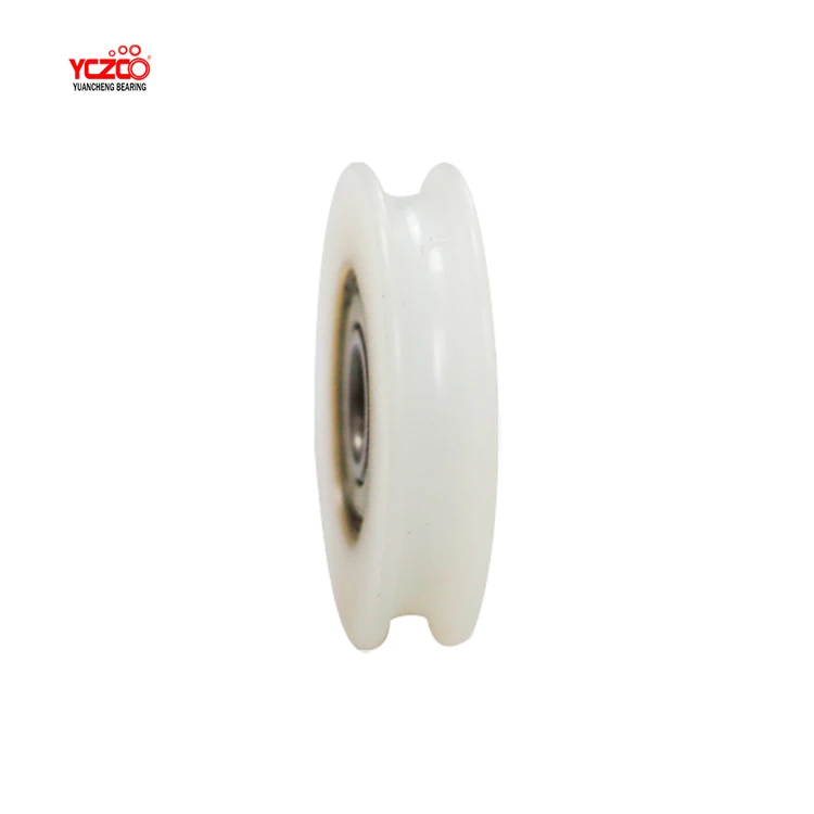 Diameter 36mm u shape plastic bearing wheel for door and window