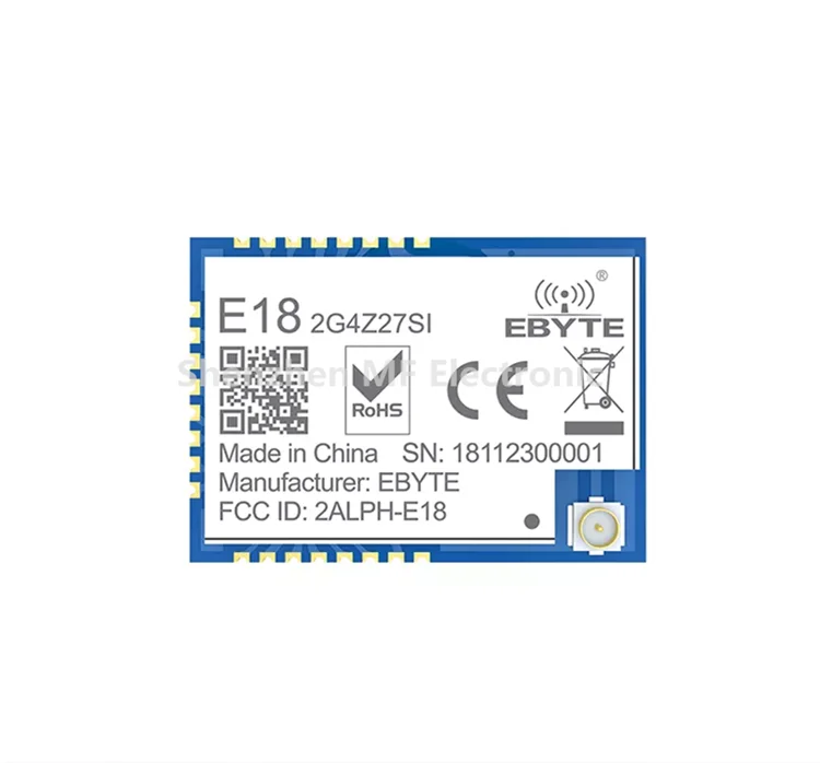 High Quality WiFi ZigBee Wireless Module E18-2G4Z27SI CC2530 2.4GHz 27dBm I/O IPEX Antenna For Wireless Control