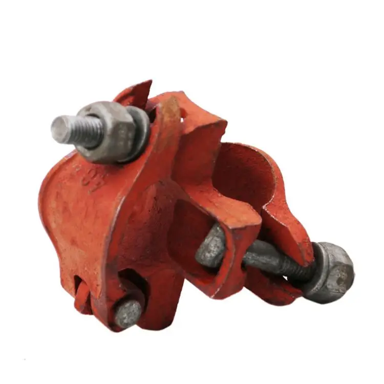 Scaffold Tube Fittings Scaffolding Drop Forged Fixed Coupler Cast Iron Mild Steel Types Of Scaffolding Clamps