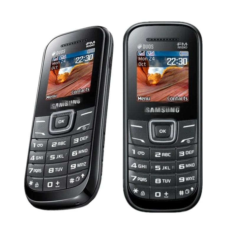 factory cheap mobile feature phone E1207 for samsung E1207 E1207T E1207Y keypad phone 1.52 inch Dual sim phone with keypad