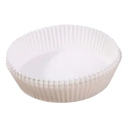 100 шт., Одноразовый бумажный вкладыш для фритюрницы, 6,3 дюйма