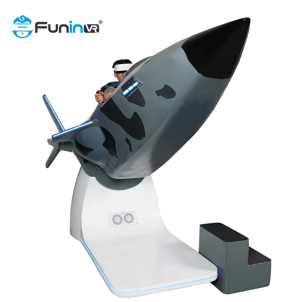 Funinvr 9D Flight VR симулятор легкого управления Летающий виртуальной реальности самолет