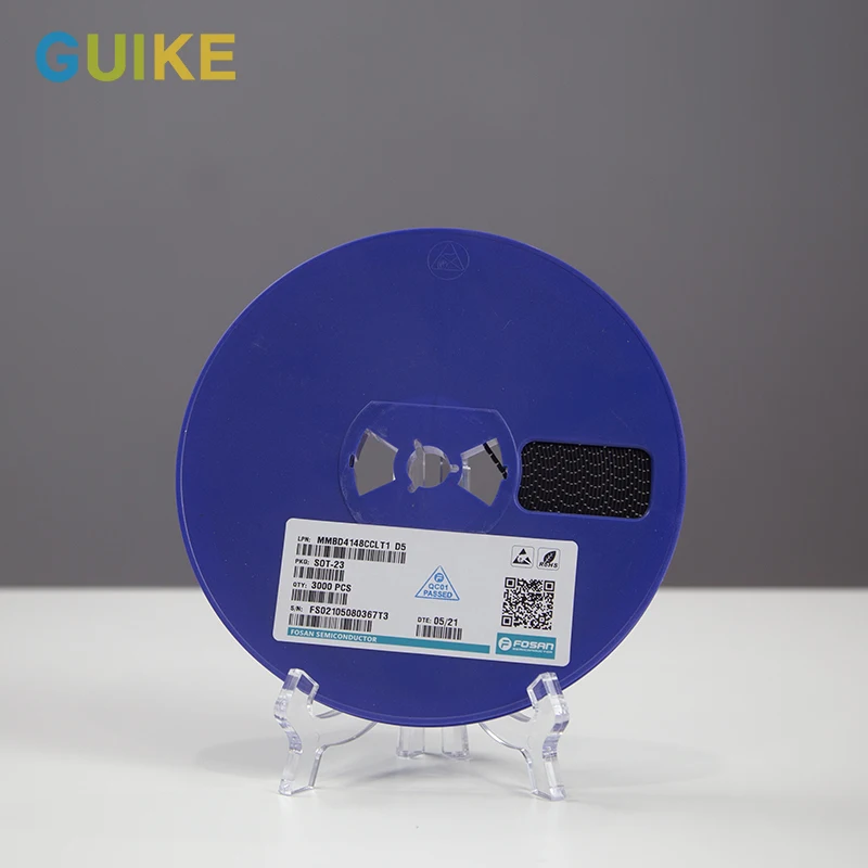 MMBD4148CCLT1 D5 FOSAN Blue Round Shape Throught Hole Surface Mount Verifed Supplier ROHS Certification Transistor Diodes Triode