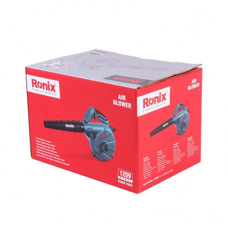 Ronix 1209 Vacuum Blower  Air Tools 600W High pressure Electric Dust Vacuum Leaf Blower for Vacuum Cleaners