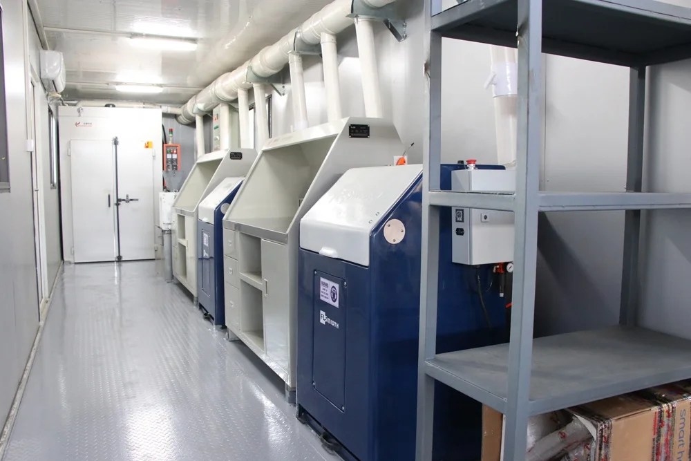 Мобильная лаборатория контейнеров для подготовки образцов