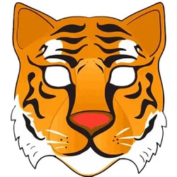 Dry Sheet Mask Skin Care Animal Tiger Facial Sheet Mask Beauty Korea Panda Printed Animal Facial Mask