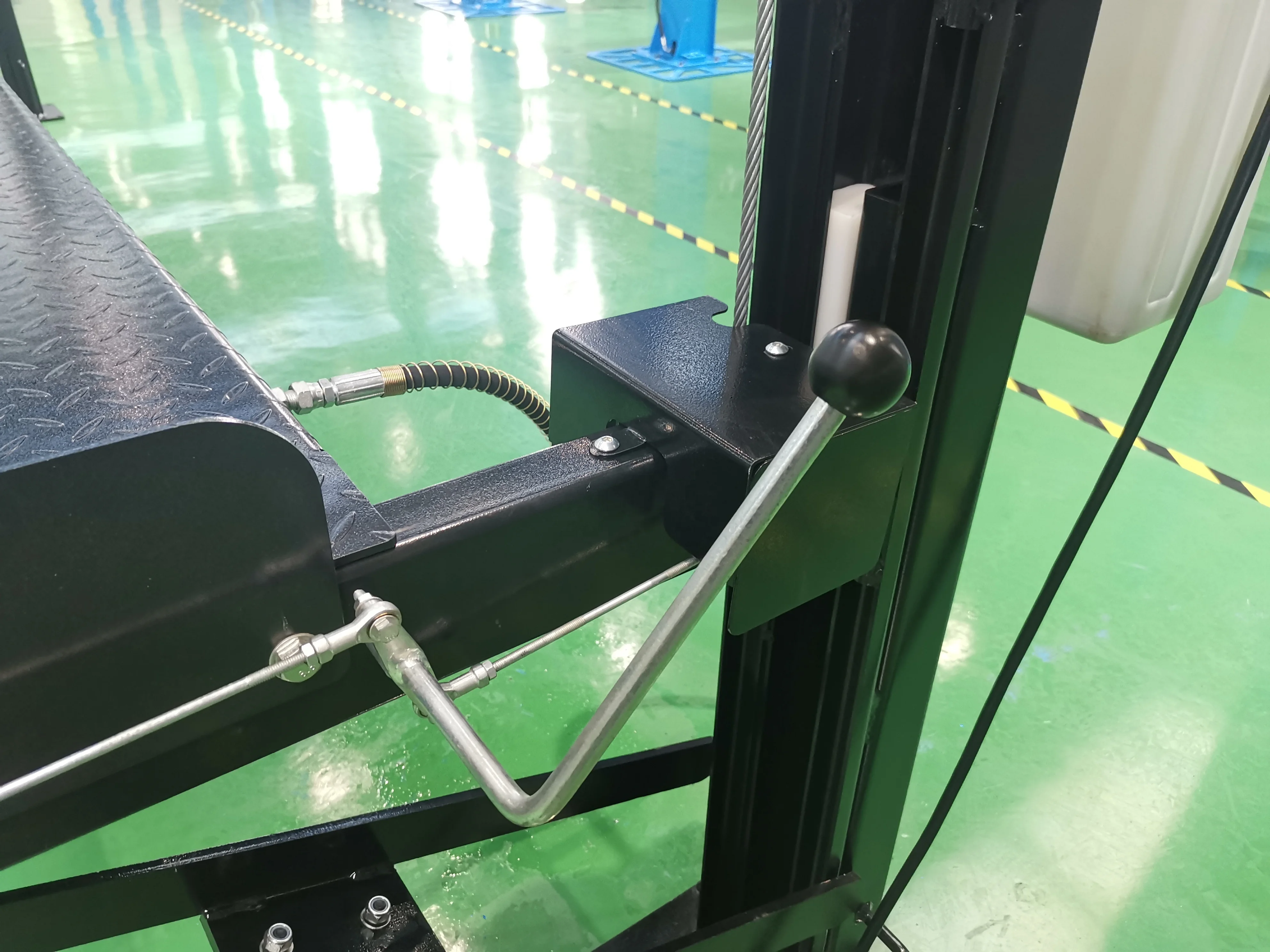 431XL size two car stop moveable four post car parking lift