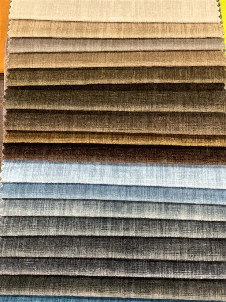 New design polyester material knit printed excellent quality fabric upholstery for sofa