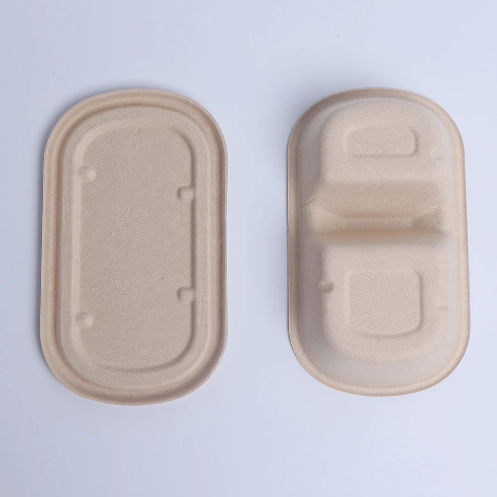 Bamboo Lunch Box Cornstarch Take Out To Go Containers Food Disposable food takeaway box