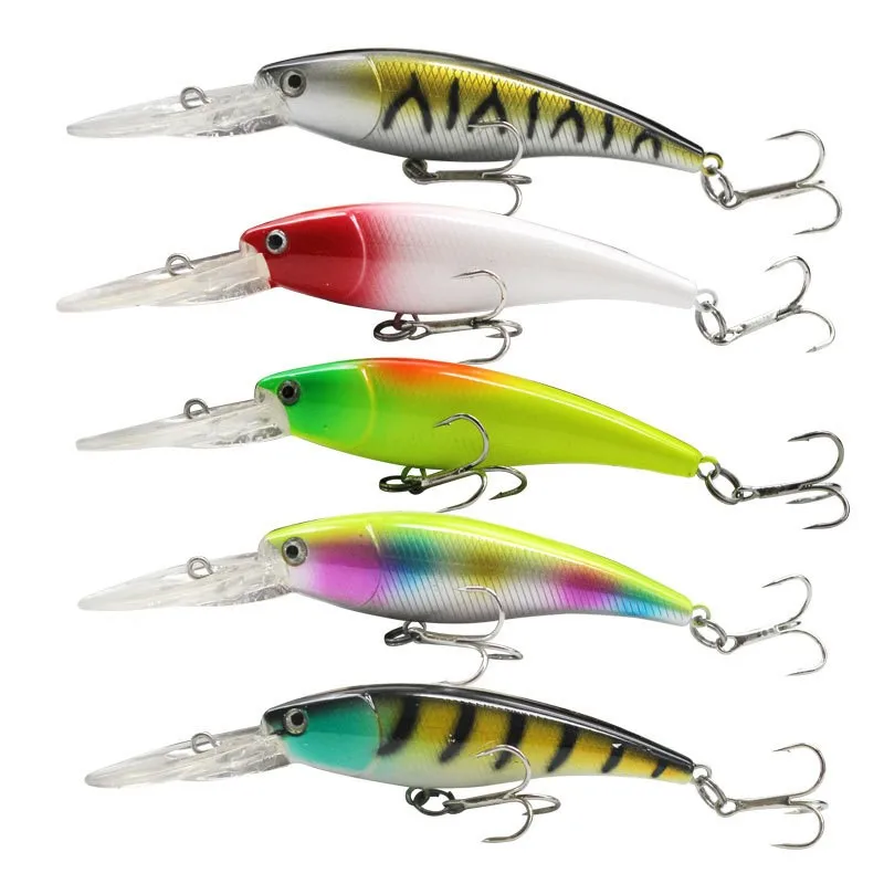 Jerkbait Minnow Crankbait Topwater Trolling Lures For Fishing Wobblers Artificial Durable Swimbait Fishing Tackle